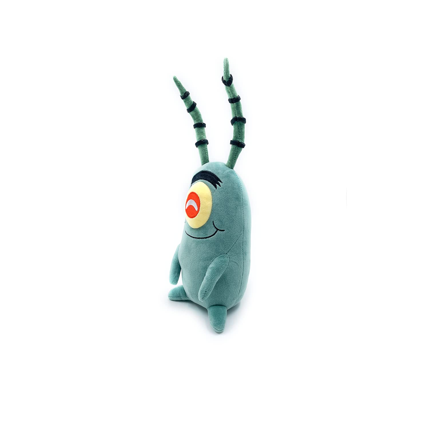 Youtooz Plankton Sitting Plush 9" Inch, Spongebob Official Licensed Stuffed Plushie, Plankton the Chum Bucket from Spongebob Squarepants