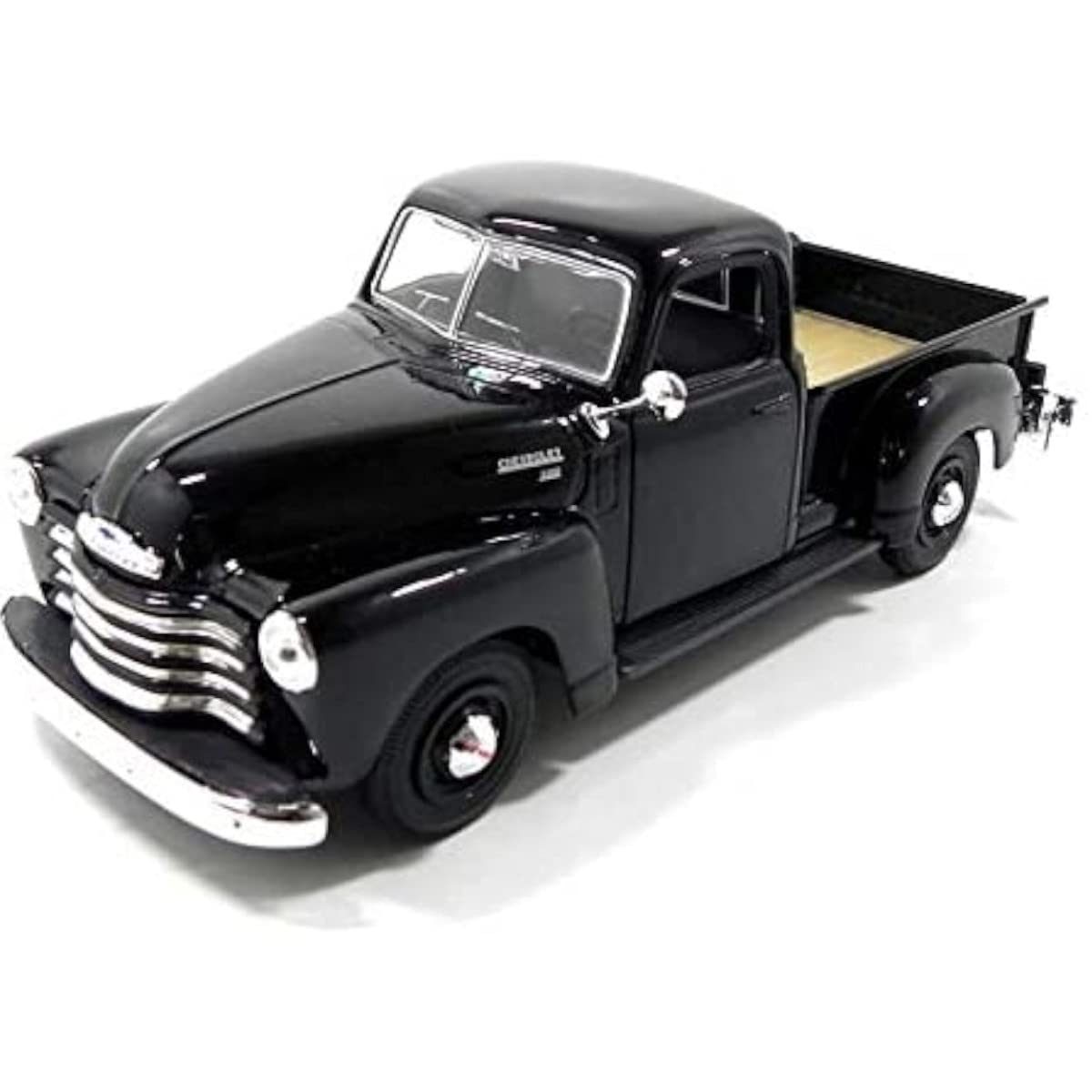 Maisto Tech 1950 Compatible with Chevrolet 3100 Pickup Black 1:25 Diecast Car