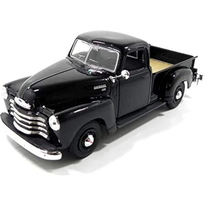 Maisto Tech 1950 Compatible with Chevrolet 3100 Pickup Black 1:25 Diecast Car