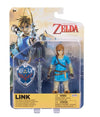 JAKKS Pacific The Legend of Zelda Link Action Figure with Master Sword & Hylian Shield 4 Inch Collectible Toy