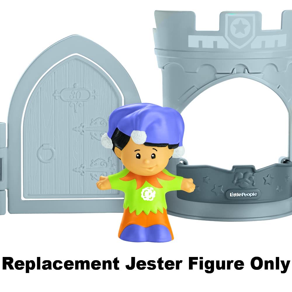 Replacement Part for Fisher-Price Little People Jester Pop Open Castle Playset - CBJ07 ~ Replacement Jester Figure
