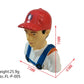 1/6 Civil Pilot Figures 3.1" Hand Painted for RC Airplanes Model Plane Aircraft Warbird Sport Jet Car Boat Drone Toy Driver