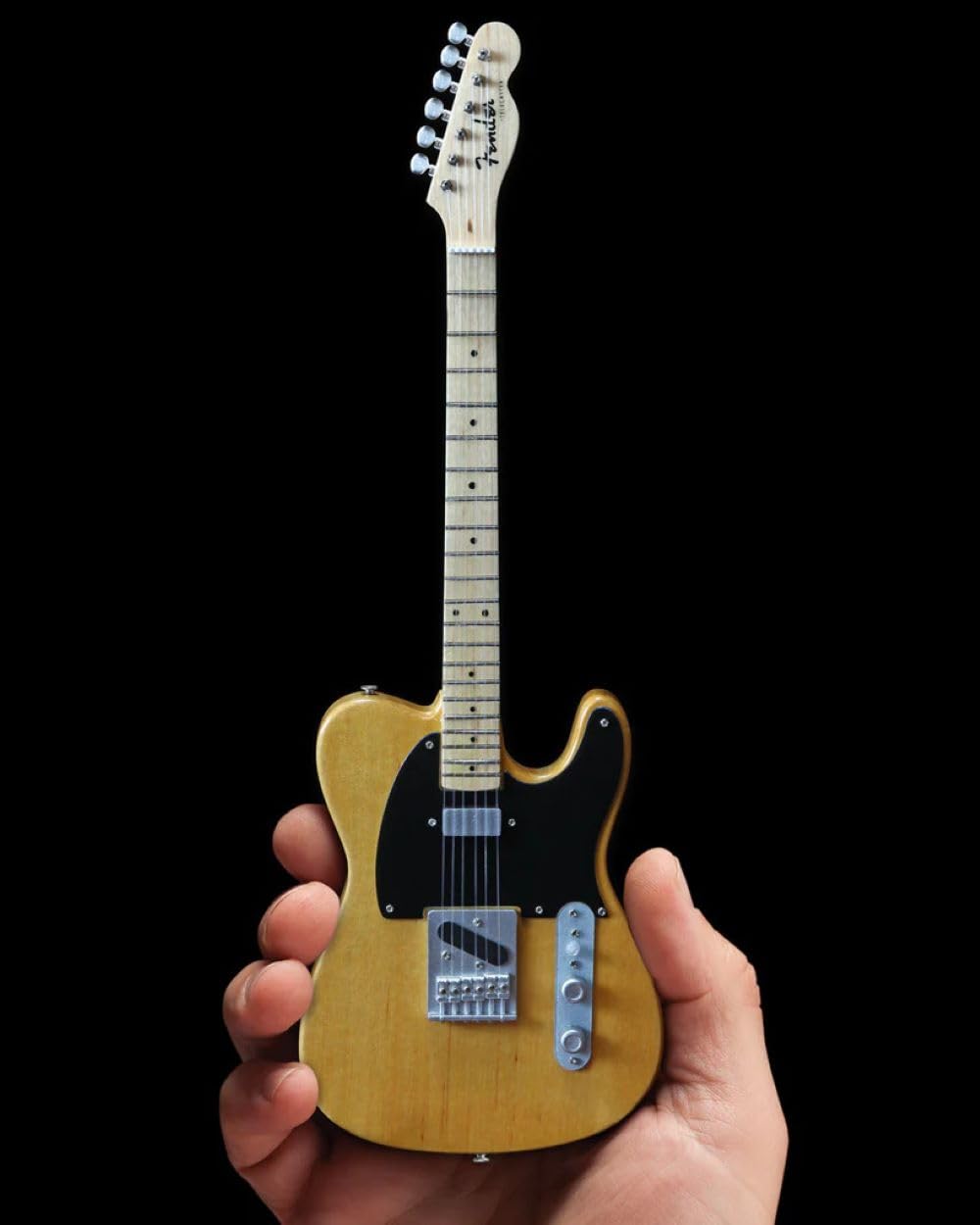 Axe Heaven FT-001 Fender Telecaster Butterscotch Blonde Miniature Guitar