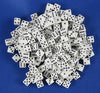 d6 Square Corner 5mm White (200)