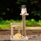 1:12 Scale 1/12 mini Furniture minihouse Miniature Cat Climbing Frame Miniature Cat Tree Farm Animals for Cat Tower Home Furniture Miniature Tower