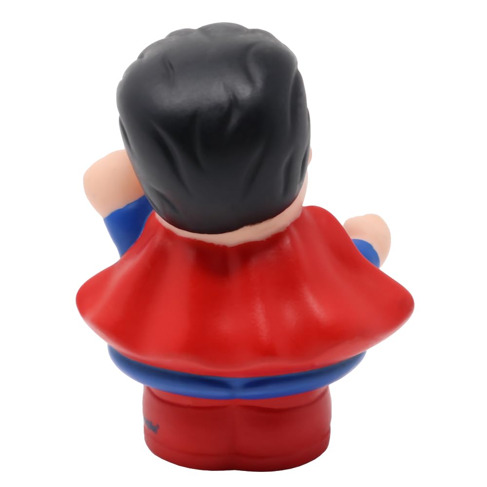 Fisher-Price Replacement Part for Collectible Little People Superheroes Super-Friends Playset W6157 - Replacement Figure Inspired by Superman