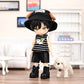 XiDonDon Casual Shoes for Ob11 DDF Body9 1/12 BJD GSC Doll Accessories Bjd Dolls Toy Shoes (Black)