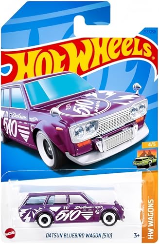 Hot Wheels Datsun Bluebird Wagon 510, HW Wagons 4/5 (Purple)