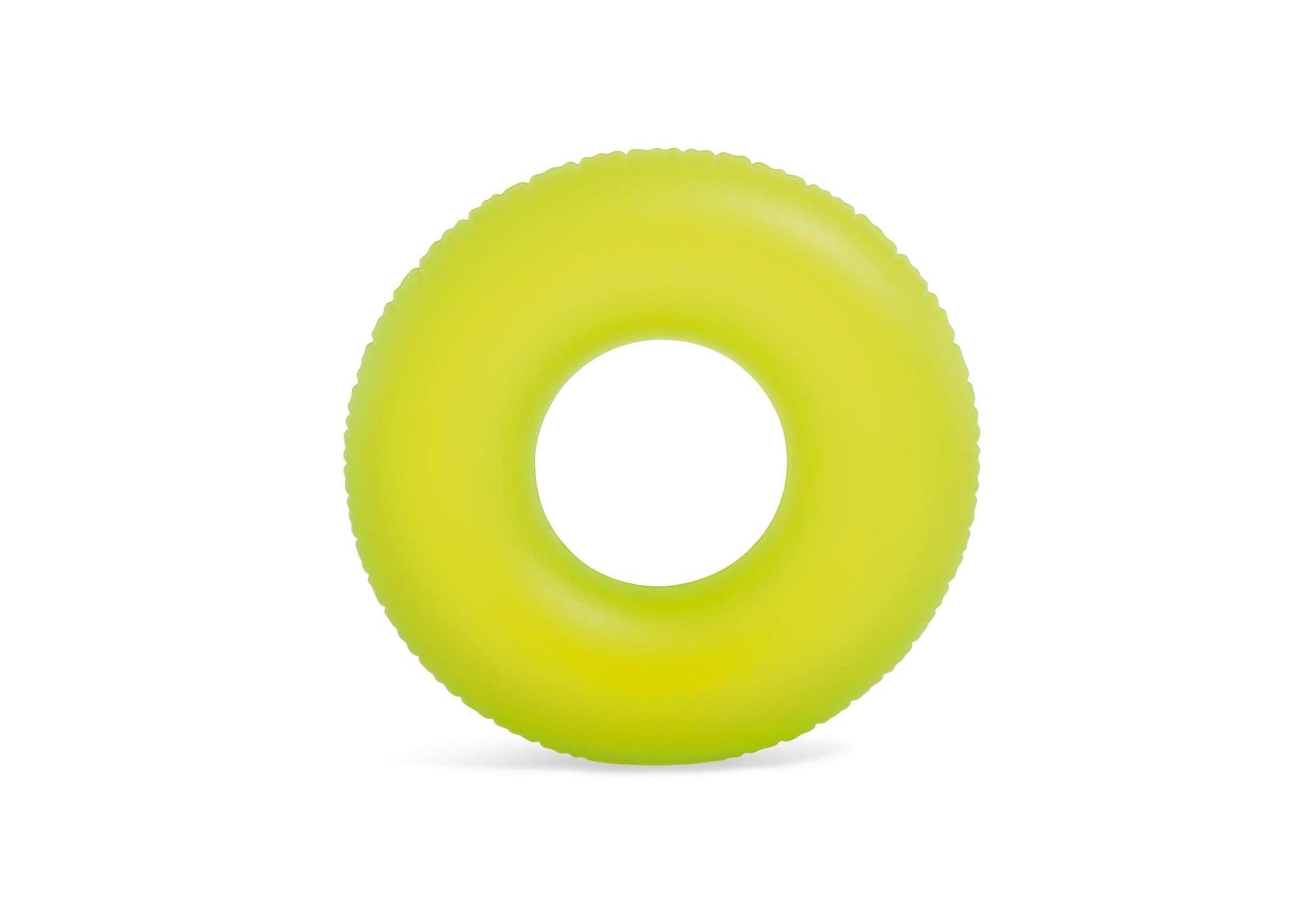 INTEX Inflatable Neon Frost Tube: 36" Diameter - 132lb Weight Capacity - One Tube - Color May Vary