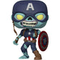 Funko Pop - Marvel's What If? #949 - 10-inch Zombie Captain America (Gamestop Exclusive)