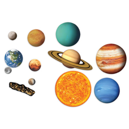 Learning Resources Giant Magnetic Solar System - STEM Planets, Earth and Sun Model, Astronomy Gifts, Montessori Science, Teacher Supplies, Space