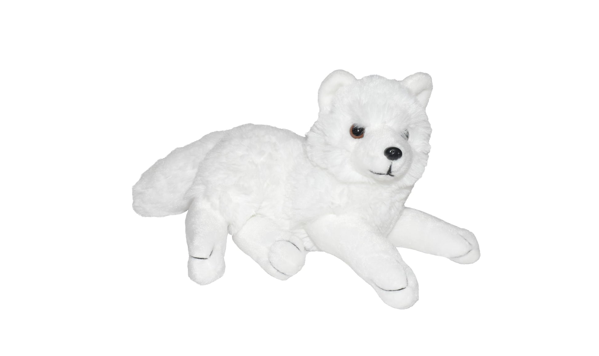Wild Republic Cuddlekins Eco Mini Arctic Fox Stuffed Animal - 8"