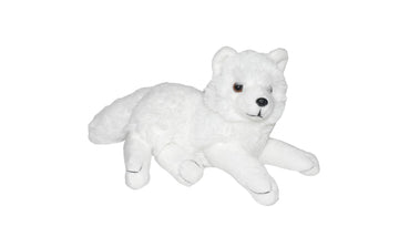 Wild Republic Cuddlekins Eco Mini Arctic Fox Stuffed Animal - 8"