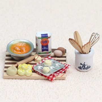 2Pcs 1/12 Miniature Kitchen Utensils Dollhouse Decoration Accessories, Décor, Decorations