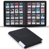 Snekdy premium 1024-pocket trading card binder, 16-pocket cards album, waterproof PU-leather Cover album with side loading, holds gaming, baseball