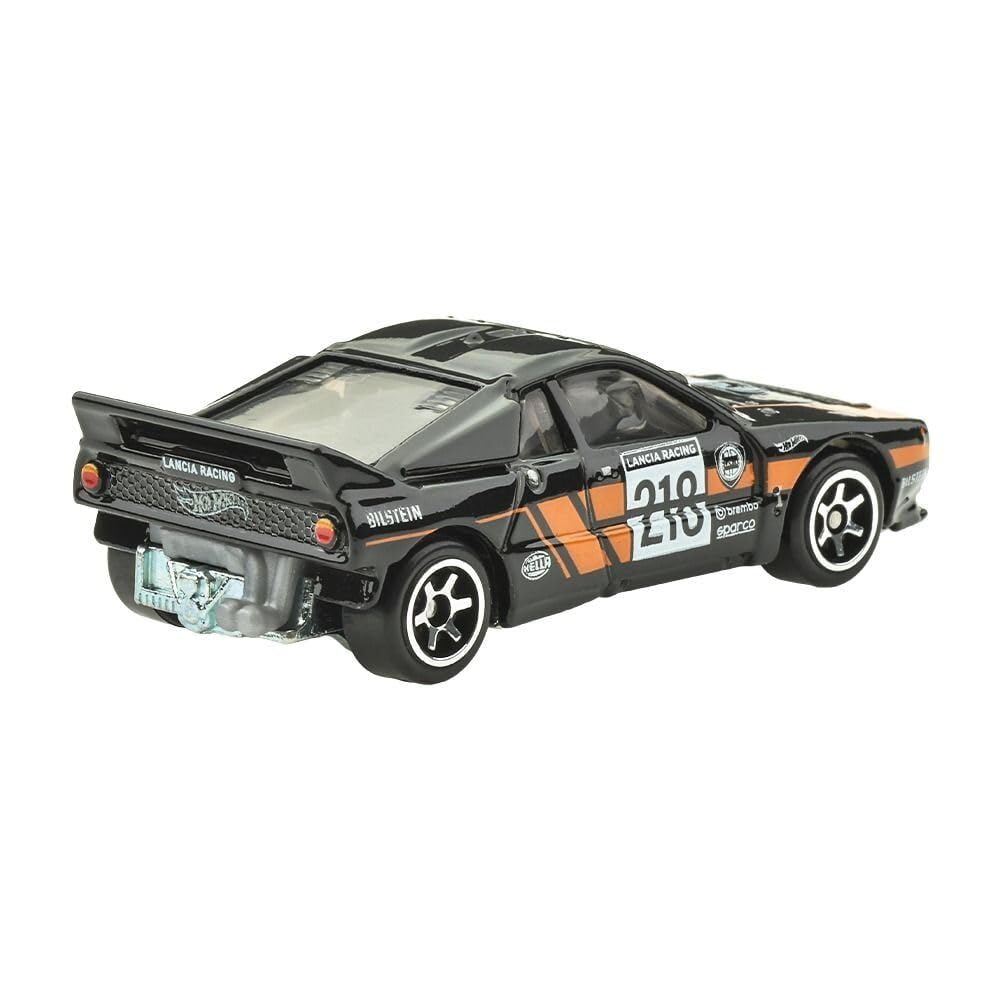 Hot Wheels Silver Series Rally Racers Lancia Rally/Rallye 037 [Black] 5/5, 1:64 Scale Diecast Toy Vehicle