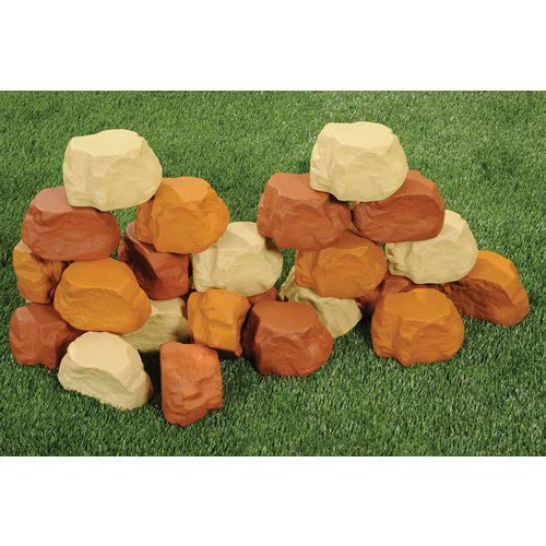Kaplan Early Learning Company Foam Rock Wall Builders - Set of 25