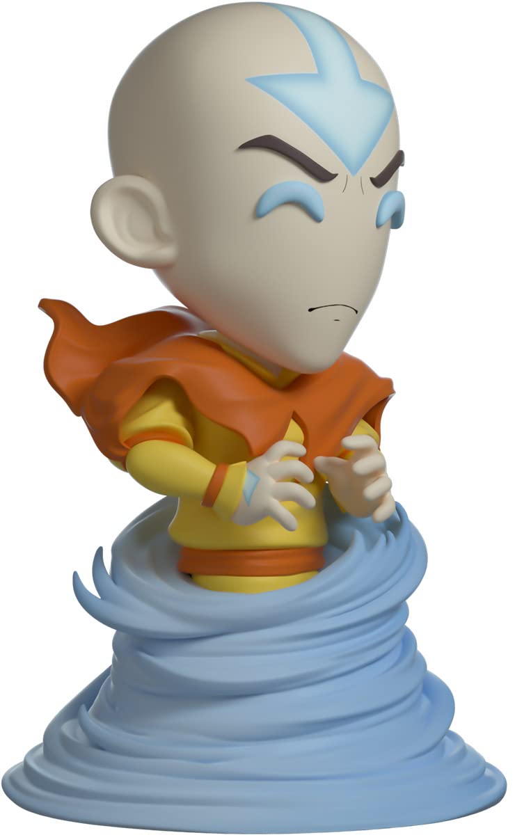 Youtooz Aang Vinyl Action Figure, Avatar State Transformation, 4.8"