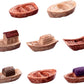 Jowxsx 8Pcs Miniature Boats Figurines Ornaments for Garden Landscape Plant Pots Decors, Dollhouse Accessories