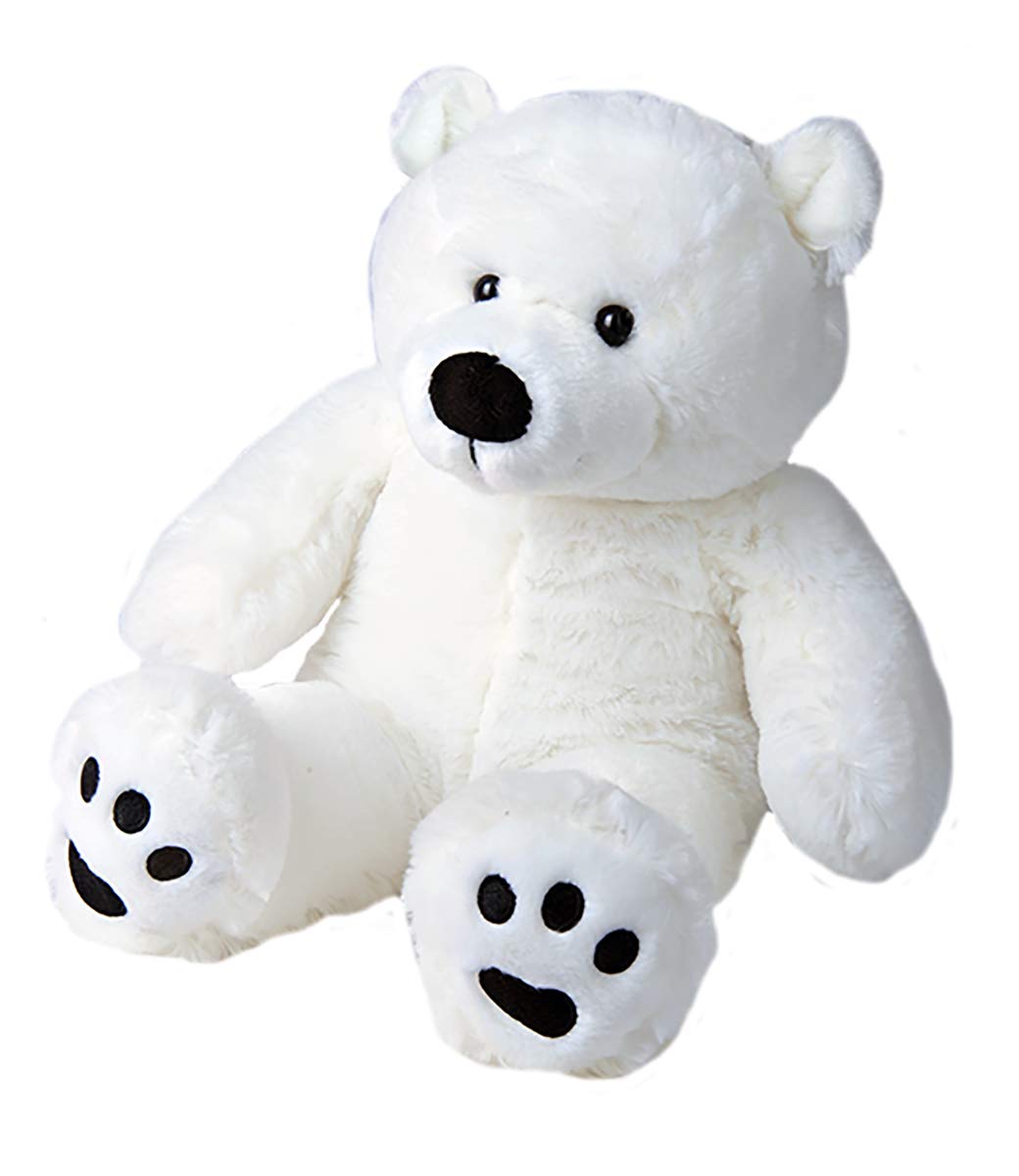 Cuddly Soft 16 inch Stuffed White Polar Bear...We Stuff 'em...You Love 'em!