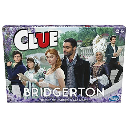 Hasbro Gaming Clue: Bridgerton Edition-BoardGame for Ages 17+Game for Bridgerton Fans for 3-6 Players, Inspired by Shondaland's Original Series on