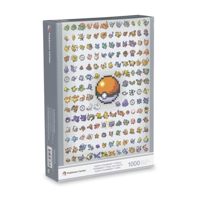 Pokémon Center: Kanto Pokémon Pixels Pokémon Puzzle (1,000 Pieces)