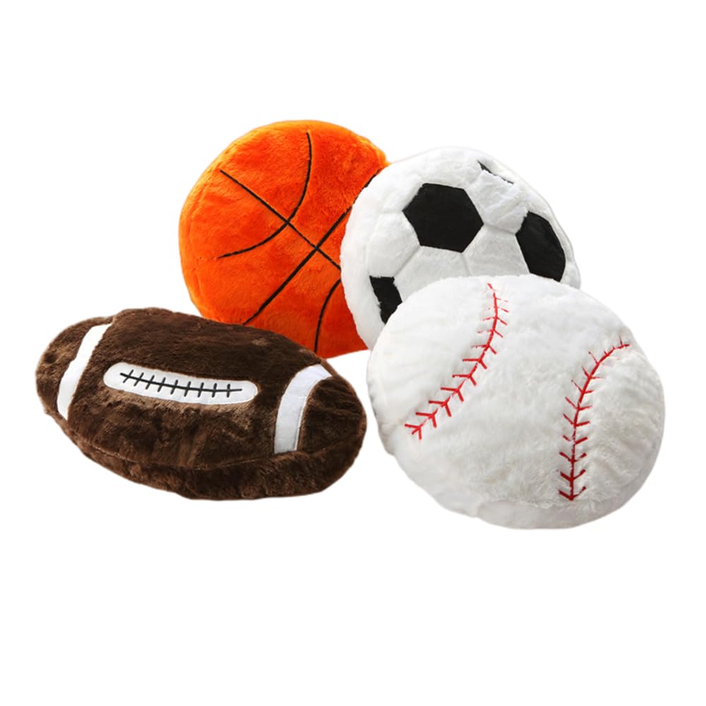 18inch Soccer Balls Plush Pillow Soft Fluffy Stuffed Throw Pillows Toy Durable Soccer Balls Plush Toys,Home Decor Cushion,for Kids Boy Girls Children