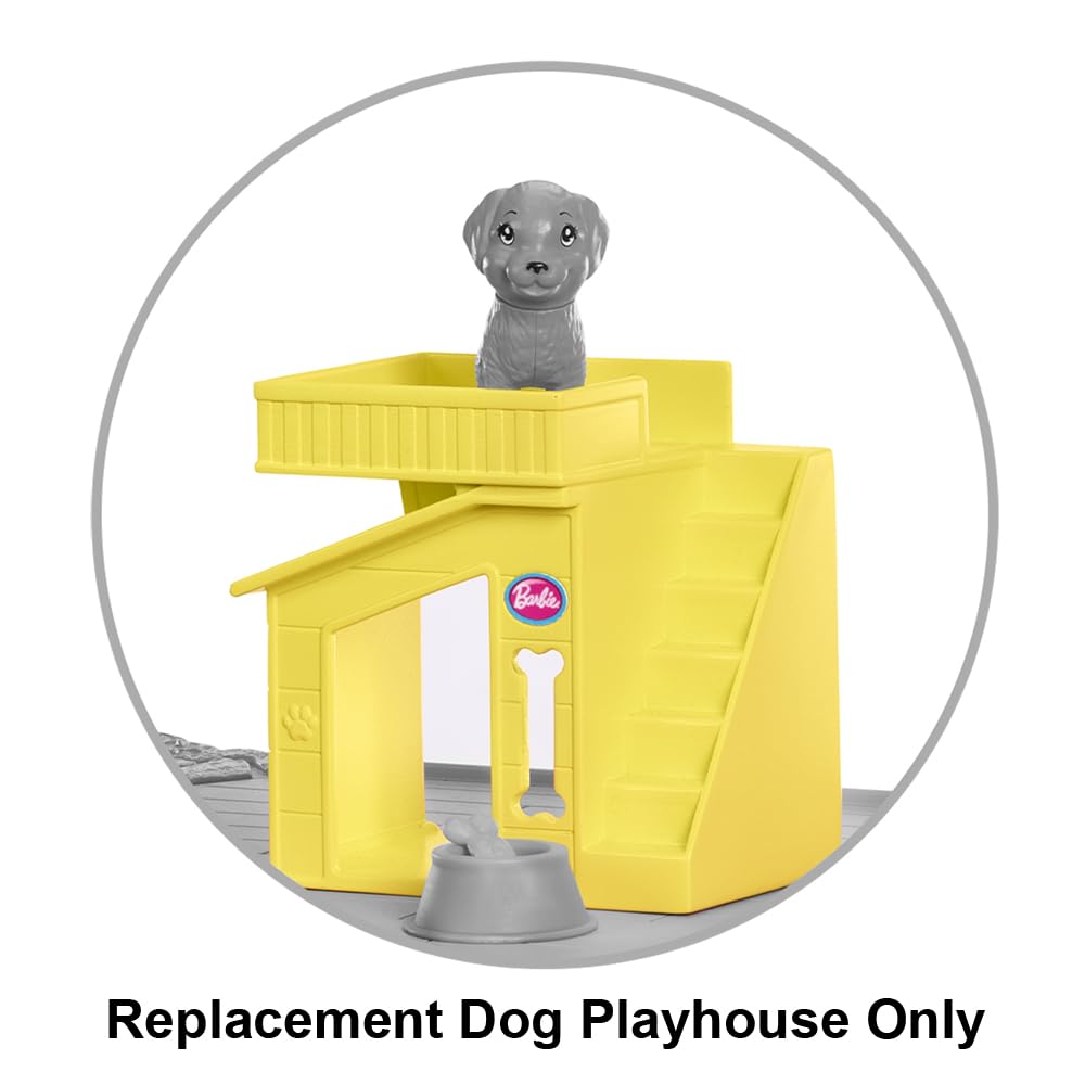 Replacement Part for Barbie Doll Dreamhouse Doll House Playset HMX10 - Replacement Yellow Dog Playhouse