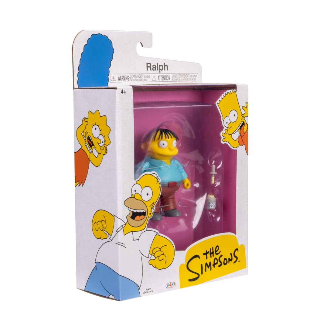 The Simpsons Action Figures 5-Inch Ralph Wiggum with Paste Jar