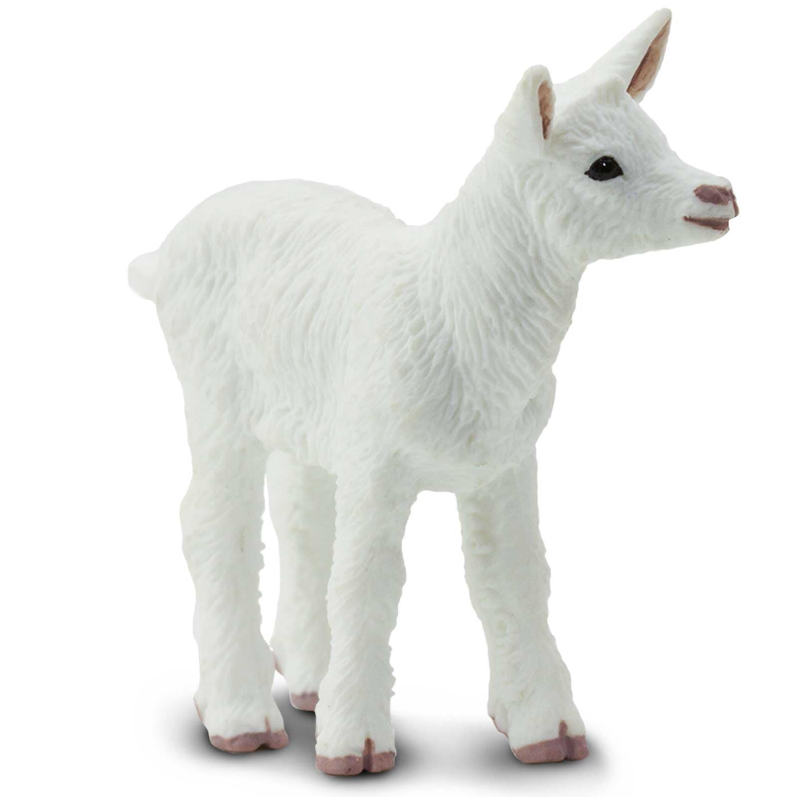 Safari Ltd. Kid Goat Figurine - Lifelike 2" Model Figure - Educational Toy for Boys, Girls, and Kids Ages 1+