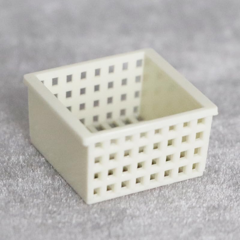 AirAds Dollhouse 1:12 Scale Dollhouse Miniature Kitchen Furniture Sink with Baskets