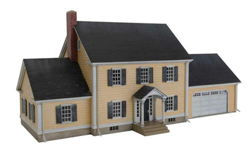 Walthers Cornerstone 933-4154 HO Scale Executive House - Kit - 9-15/16 x 5 x 4-3/4" 25.2 x 12.7 x 12cm