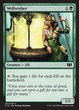 Magic The Gathering - Wellwisher - Commander 2014