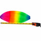 Zugar Land Neon Rainbow Playground Kickball 8 Inch Soft (2 Balls) Rubber