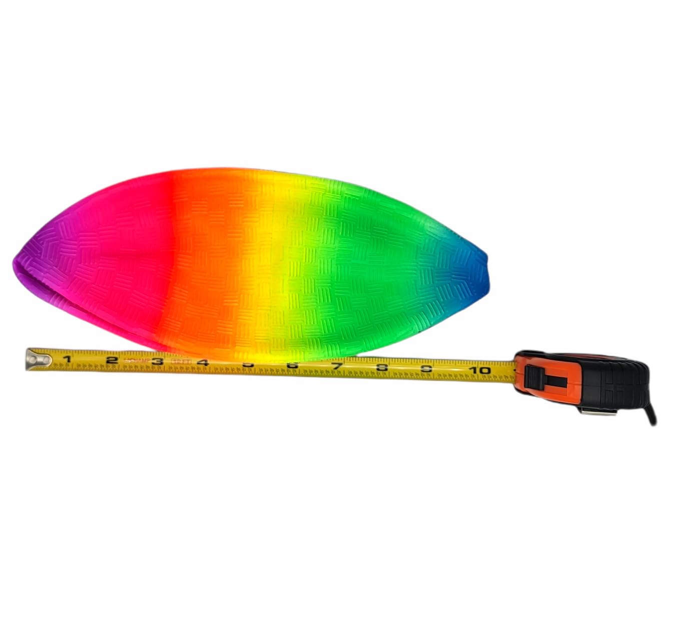 Zugar Land Neon Rainbow Playground Kickball 8 Inch Soft (2 Balls) Rubber