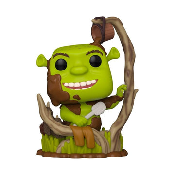 Funko Pop! Movies #1784, Shrek Bathing in Mud, Collectible Vinyl Figure