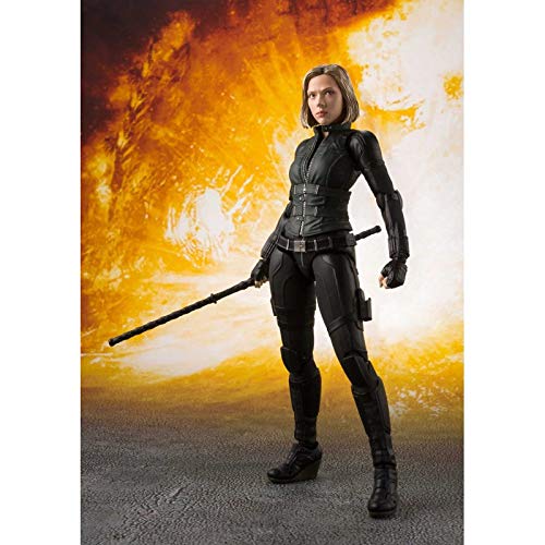 TAMASHII NATIONS S.H. Figuarts Black Widow & Tamashii Effect Explosion Avengers: Infinity War