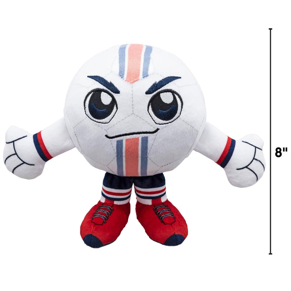 Bleacher Creatures US Soccer 8" Kuricha Soccer Ball Sitting Plush- Soft Chibi Inspired Plush