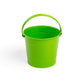 Bigjigs Toys Green Children's Bucket - Steel Garden & Beach Bucket with Riveted Swivel Handle, Quality Outdoor Toys, Ideal Crabbing Bucket & Beach Toy