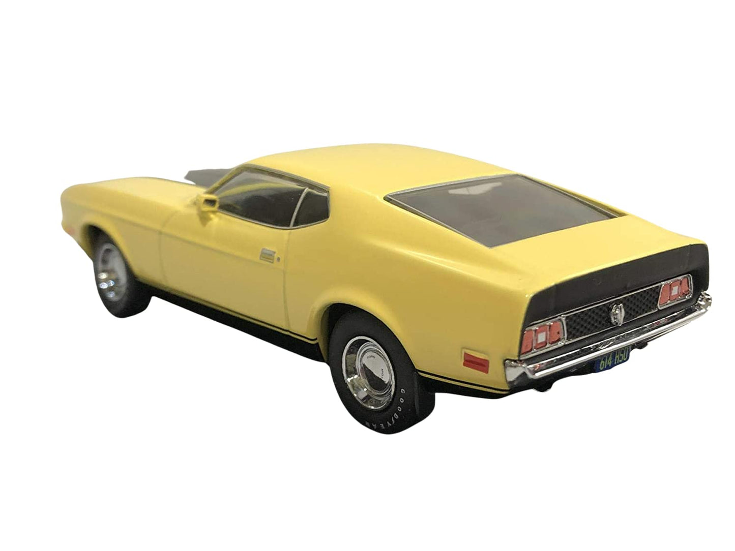 1973 Ford Mustang Mach 1 Yellow Eleanor Gone in Sixty Seconds Movie (1974) 1/43 by Greenlight 86412