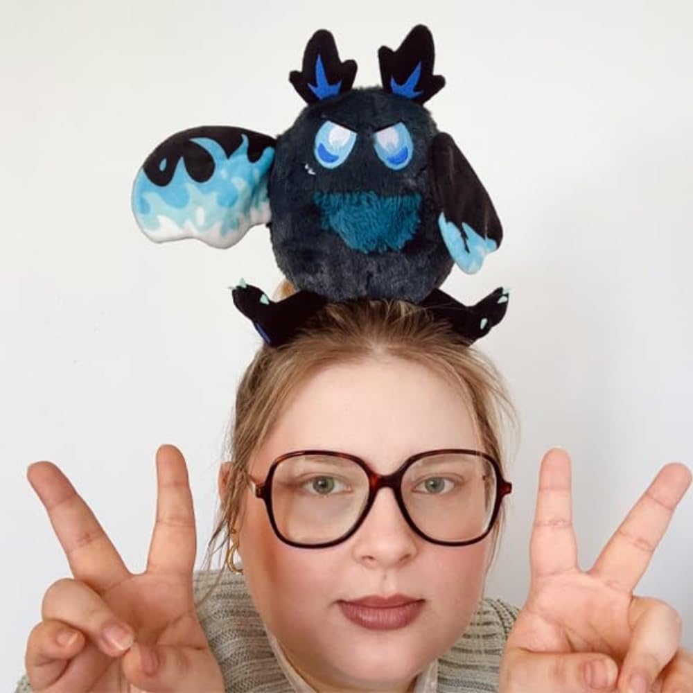 Squishable - Alter Egos Series 14: Fiery Mothman - Alter Ego Collection - 7 in - Soft Toy Collectible Stuffed Animal - Beans