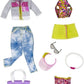 Barbie Fashionistas Day Looks Clothes - Bright Beach Outfits
