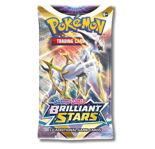 Pokemon Sword & Shield Brilliant Stars Booster Pack | Arceus
