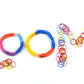 JIYAKO Rubber Band Bracelet Kit, 2500+ Loom Bands, Bracelet Making kit,Loom Elastic Bracelet Making kit