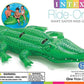 INTEX Giant Gator Inflatable Pool Float: Animal Pool Toy for Kids - 2 Heavy-Duty Handles - 176lb Weight Capacity - 80" x 45" - for Ages 3+