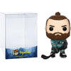 Funko B r e t Burns: P o p ! Hockey Vinyl Figurine Bundle with 1 Compatible 'ToysDiva' Graphic Protector (012-21348 - B)