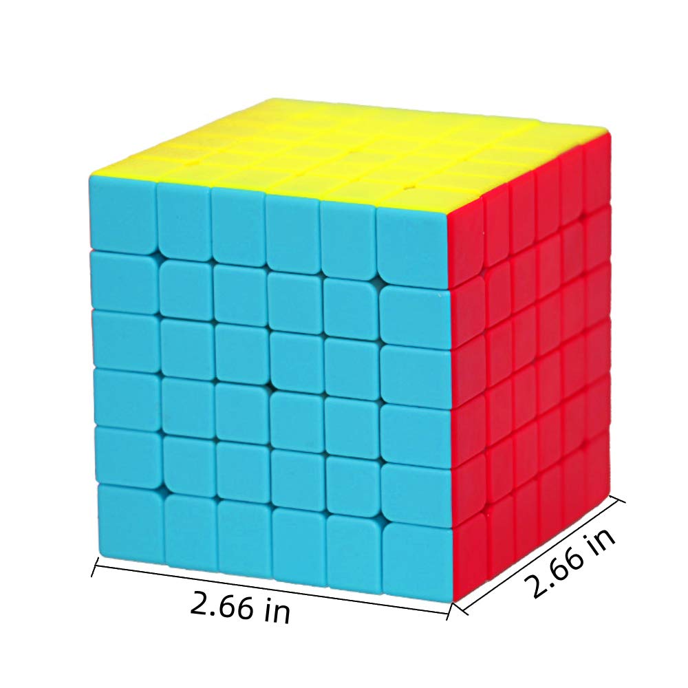 BestCube 6x6 Speed Cube Stickerless 6x6x6 Speed Cube Puzzle