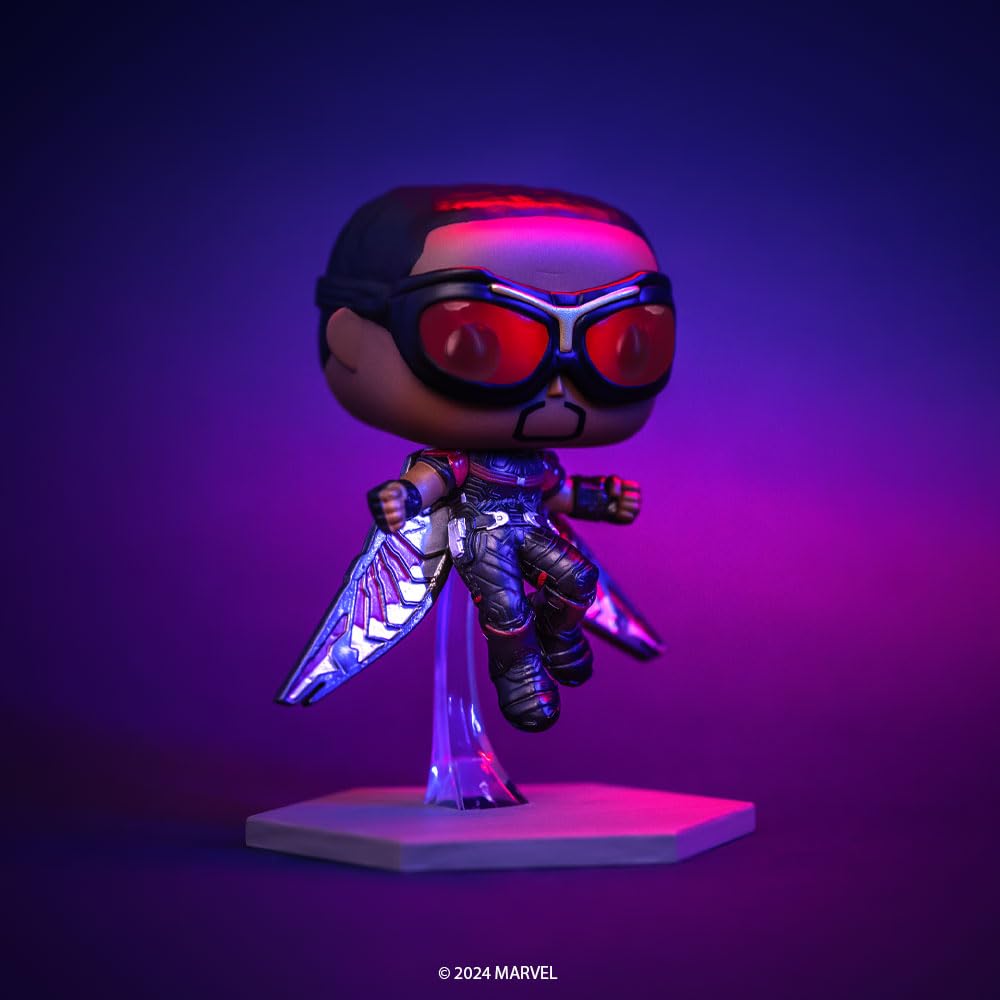 Funko Pop Marvel: Captain America: Civil War Build A Scene - Falcon Figure 10 of 12 - Amazon Exclusive - Collectable Vinyl Figure - Gift Idea