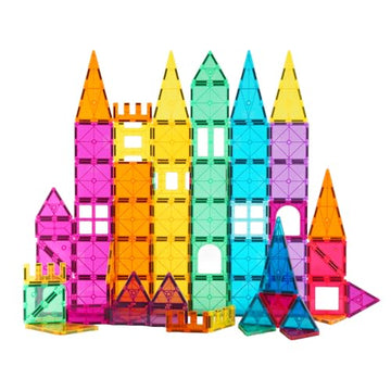 NEOFORMERS STEM Magnetic Tiles 70PCS Educational Toys for Kids Ages 3-8, Montessori Sensory Magnet Blocks for Toddlers, Classroom & Home Construction