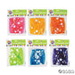 Fun Express Bright Colored Striped Beach Balls (Set of 12) Kids Pool Party Favors and Supplies